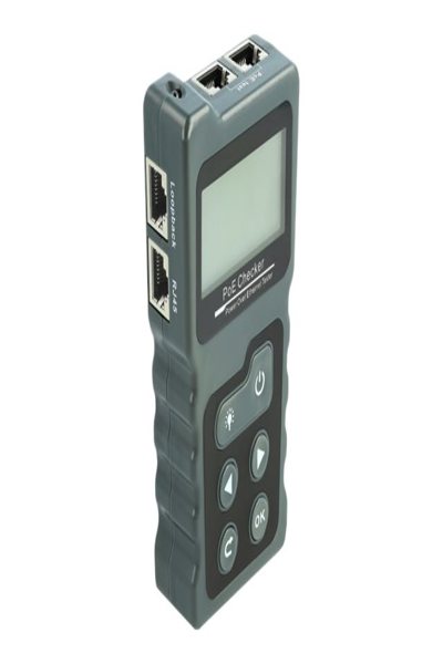 Delock LCD Cable Tester RJ45 / PoE / DC - 63110