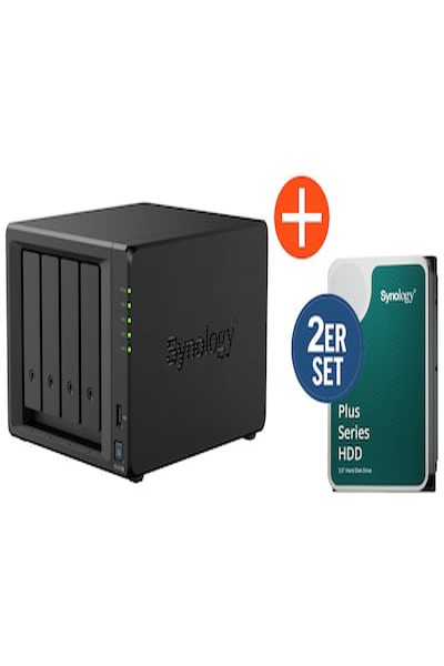 SYNOLOGY DS425+ 4-BAY NAS BUNDLE W/ 2X12TB HDD HAT3310-12T