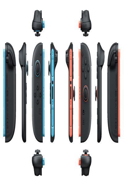 Lot de 2 Joy-Con 2 bleu clair/rouge clair Switch 2
