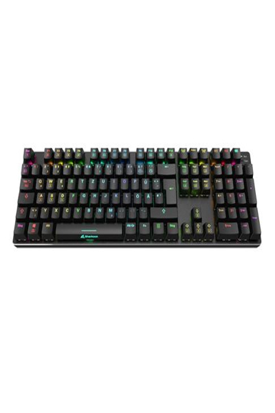 Sharkoon SKILLER SGK36W, Fullstor (100 %), Trådlös, RF Trådlös, Mekanisk, QWERTZ, RGB LED - 4044951040483