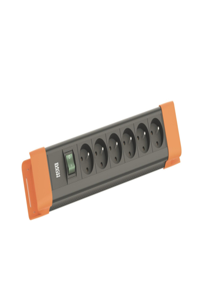 Bachmann CONNECTUS 6xUTE 1xSwitch 2.0m Black/Orange - BM005937