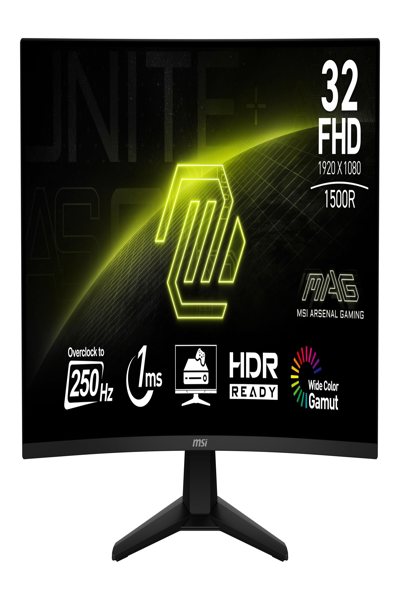 MSI MAG 32C6X Gaming Monitor Full HD - Flat Screen - 80 cm - MAG 32C6X