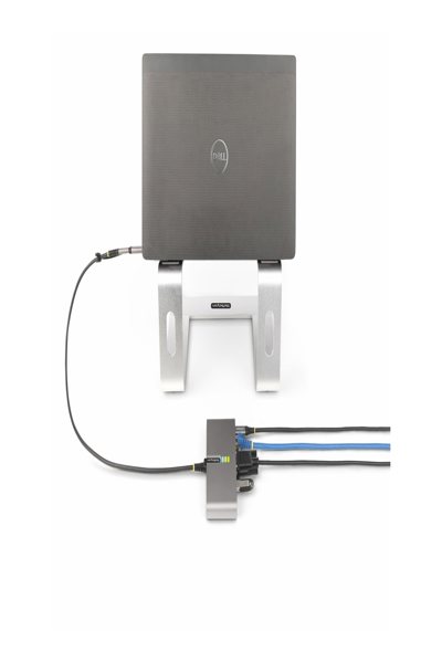 StarTech.com 2-Port USB-C/A Hub with GbE RS232 - 5G2A1SGBB-USB-C-HUB