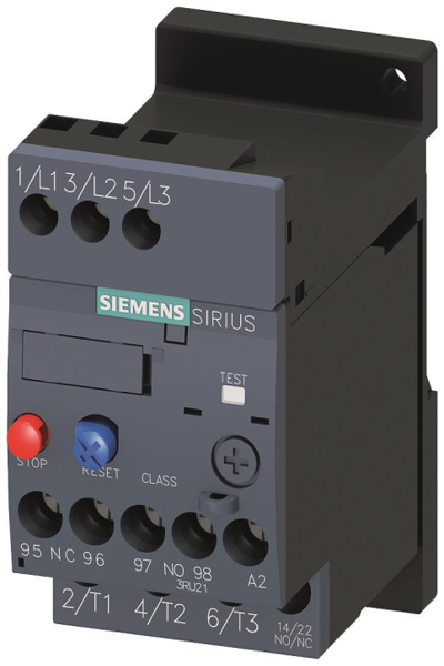 Siemens 3RU2116-1DB1 Sirius Thermal Overload Relay 2.2-3.2A S00