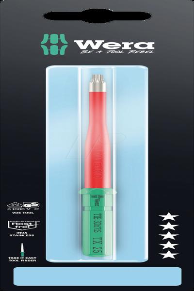 Wera 05006592001 - Lame interchangeable Kraftform Kompakt VDE 3067 i SB TORX TX
