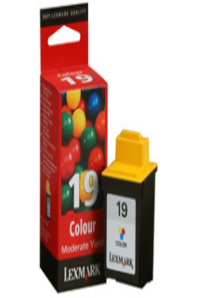Lexmark Cartridge No. 19 - Ink Cartridge Original - Light / Photo cyan, Light / Photo Magenta, Yellow