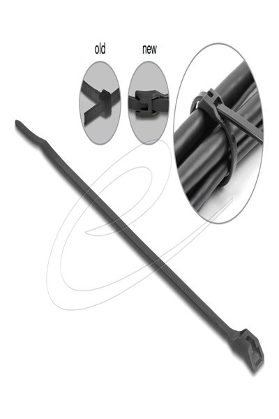 Delock Cable tie - with flat head, W 3.6 mm - 19467