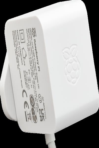 Raspberry Pi 27W USB-C Power Supply White EU - SC1152