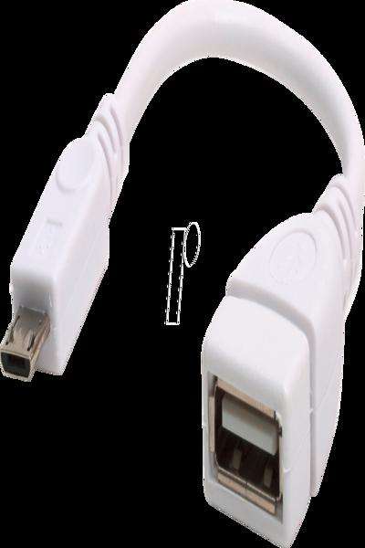 Raspberry Pi Micro-USB to USB A OTG Cable 10cm - SC0006