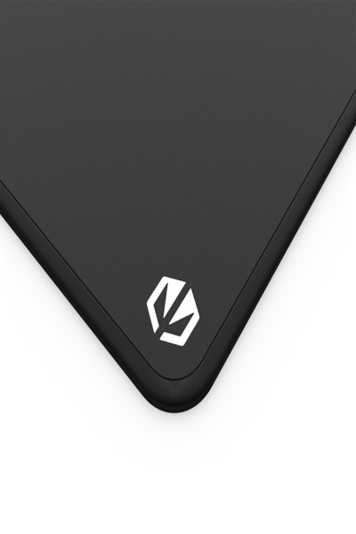 ENDORFY Cordura Speed XL - Noir - Monochrome - Tissu - Caoutchouc - Base antidérapante - Tapis de souris gaming