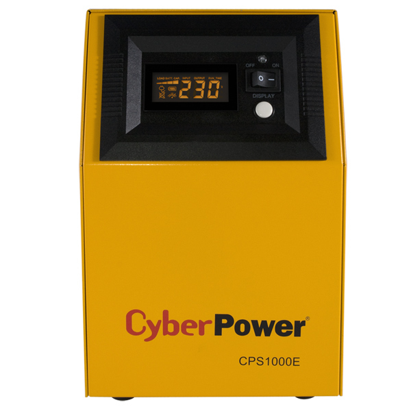 CyberPower CPS1000E - Double conversion (online) - 1000 VA - 700 W - Sine - 140 V - 300 V - CPS1000E