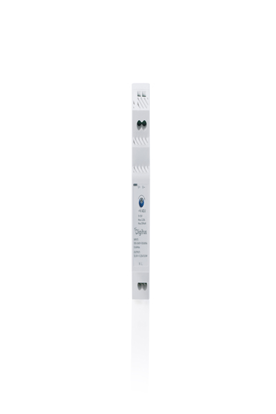 DIGITUS 12V / 1.25A / 15W Step-Shape DIN-Rail Power Supply (Ultra-Slim, Class II) - DN-PWR-SST-1512