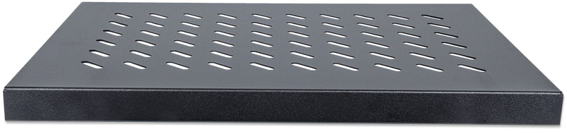 19" shelf for fixed installation, 1 U, 345 mm deep - 712521