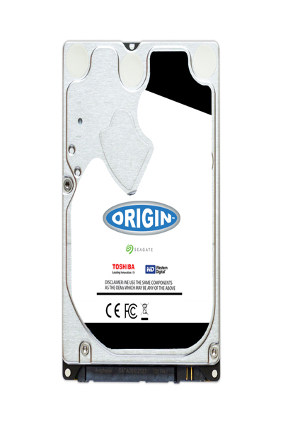 Origin Storage 1TB Uni N/B HDD Kit 7200rpm SATA - UNI-1000S/7-NB2