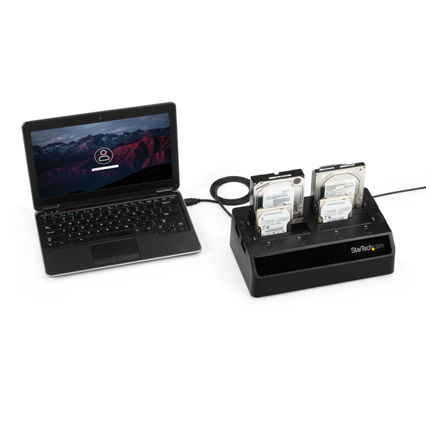 StarTech USB3.0 to 4-Bay SATA 6Gbps HDD Docking - SDOCK4U33