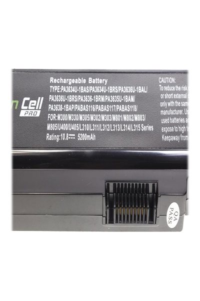 Green Cell PRO - Laptop battery (equivalent to: Toshiba PA3817U-1BRS) - TS03PRO