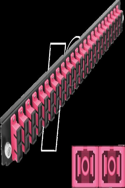 Delock Fiber-optic splice box rack mount panel - 43367