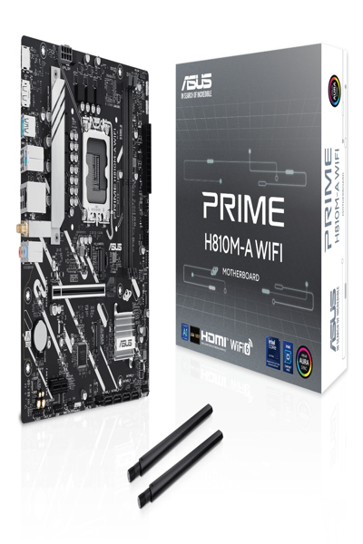 ASUS PRIME H810M-A WIFI-moderkort - 90MB1KJ0-M0EAY0