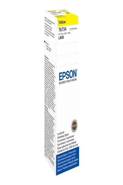 Encre jaune d'origine Epson T6734 70 ml