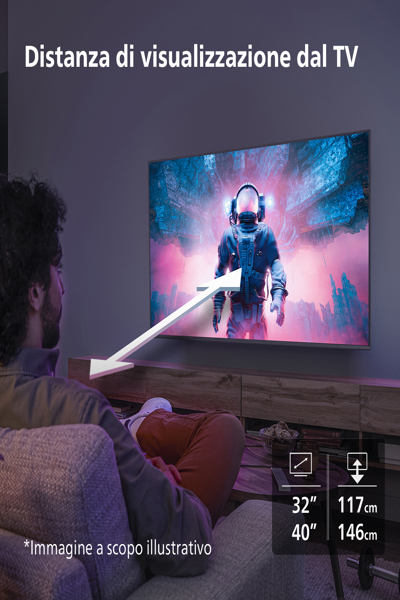 Philips 40PFS6009/12, 101.6 cm (40"), 1920 x 1080 pixels, LED, Smart TV, Wi-Fi, Black - 40PFS6009/12