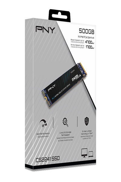 PNY 2TO NVME GEN4 M.2 CS2241 - M280CS2241-2TB-RB