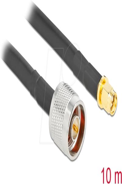 Delock Antenna cable - N connector plug to SMA plug - 90449