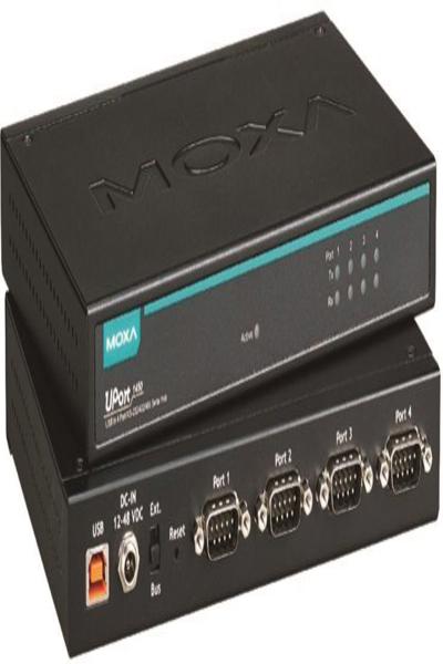 Moxa UPort 1410 - 0 - 55 Ã‚Â°C - -20 - 75 Ã‚Â°C - 5 - 95% - 720 g - 204 x 125 x 30 mm - 5 V