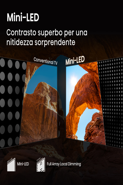 HISENSE 85U7Q 85" UHD MINI LED SMART TV - 85U7Q