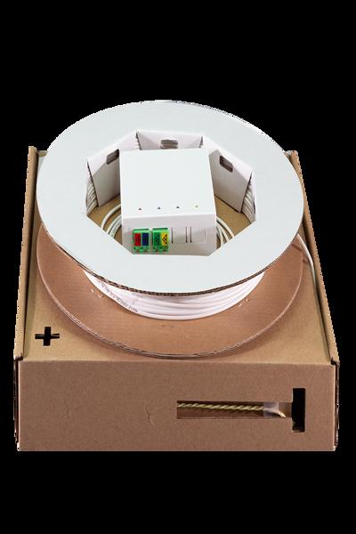 LogiLink FB4LC50: FTTH Box 2x LCD/APC, 50m Cable