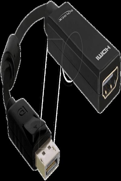 Adaptateur Delock Displayport mâle > HDMI femelle
