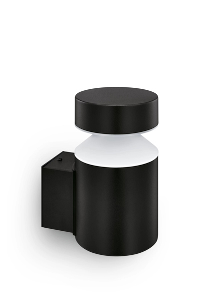 Philips Laven Wandleuchte up 6W 2700 Kelvin schwarz