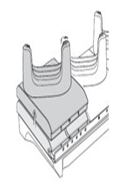 Kit de remplacement pour support portable Zebra (lot de 5)