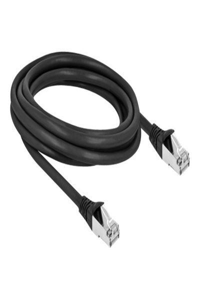 Delock RJ45 Network Cable Cat.6A S/FTP PUR Outdoor 3 m - Cat6a - S/FTP (S-STP) - RJ-45 - RJ-45 - Black - 80136