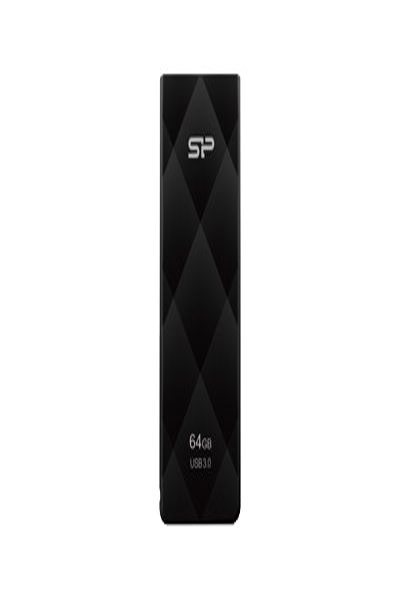 Silicon Power Blaze B20 - 16 GB - USB Type-A - 3.2 Gen 1 (3.1 Gen 1) - Slide - 13 g - Black - SP016GBUF3B20V1K