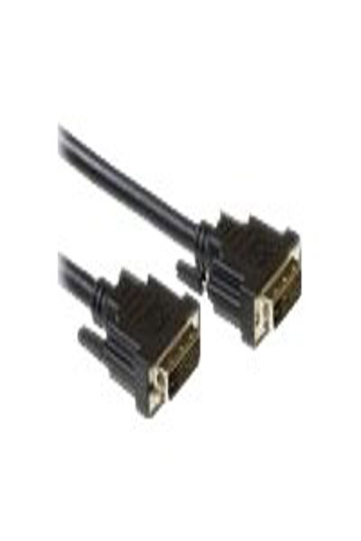 ACT DVI-D Dual Link cable male - male 0,50 m - 0.5 m - DVI-D - DVI-D - Male - Male - Black