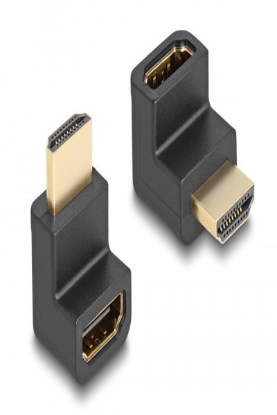 Adaptateur HDMI coudé haute vitesse Delock