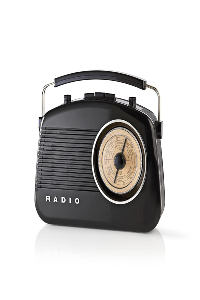 Nedis RDFM5000BK Retro Radio Svart - RDFM5000BK