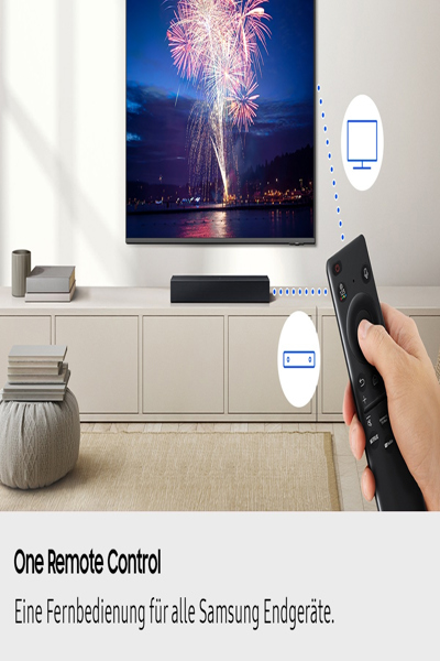 Samsung B-Series B-Serie Soundbar HW-B410GF 2.0-Kanal Subwoofer 2025 2.0 Kanaele Dolby 2 - Subwoofer - Bluetooth - HW-B410GF/ZG