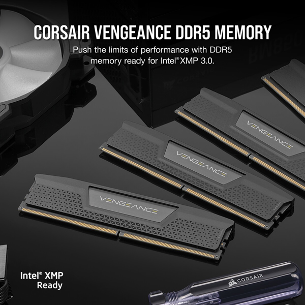 Corsair Vengeance - DDR5 - kit 64 GB - CMK64GX5M2B5600C40