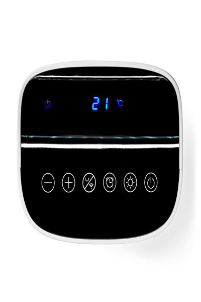 Nedis HTFA20WTW - Convector electric space heater - Ceramic - Android - iOS - 1.5 m - Indoor - Floor