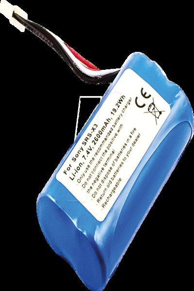 Frei AKKU 31081 - Ersatzakku Sony SRS-X3 SRS-XB2 Li-Ion - Rechargable Battery