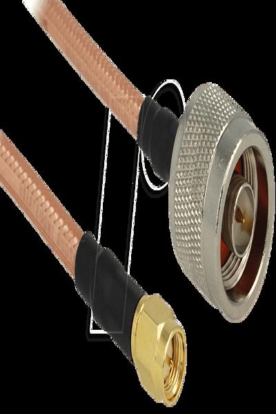 Delock Antenna cable - N connector (P) to SMA (P) - 88897