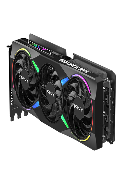 PNY GeForce RTX 5070Ti 16GB ARGB Overclocked Triple Fan - Graphics card - VCG5070T16TFXXPB1-O