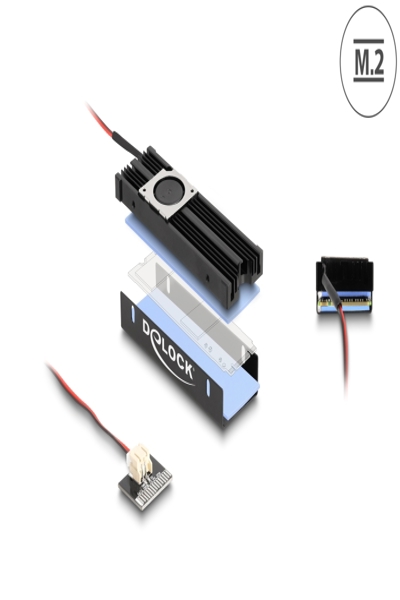 Delock Kylfläns för SSD-disk - 18451
