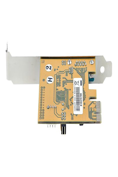 StarTech.com PCI Express Serial Card, PCIe to RS232 (DB9) Serial Interface Card, PC Serial Card with 16C1050 UART, Standard or Low Profile Brackets, COM Retention, For Windows & Linux - 11050-PC-SERIAL-CARD