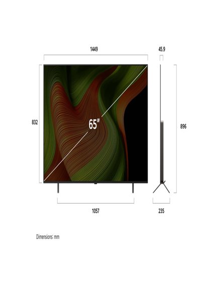 LG OLED65B59LA 65" 4K OLED SMART TV - OLED65B59LA.AEUD