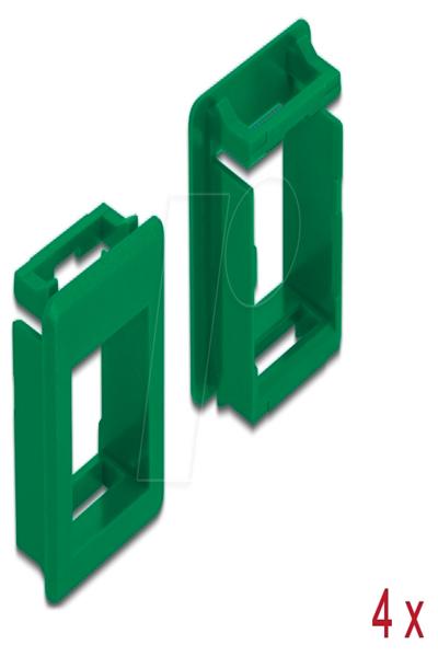 Delock Modular facility plate snap-in holder - 86763