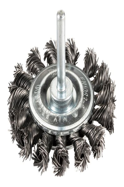 Brosse métallique circulaire Makita pour la peinture, la rouille et les bords soudés