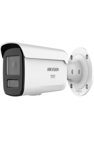Hikvision Smart Hybrid Light with ColorVu: Fixed Bullet Network Camera - DS-2CD2T47G3-LIY(4MM)
