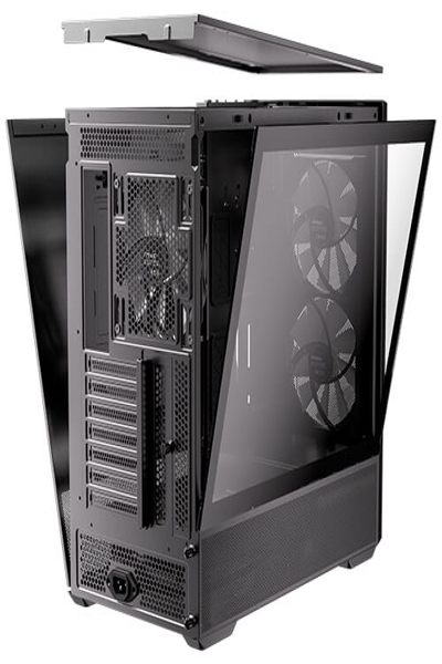 Antec Mid Flux Rear ATX/M-ATX/M-ITX o.N. BK retail - Midi/Minitower - ATX - Mini tower - ATX - 0-761345-10241-4